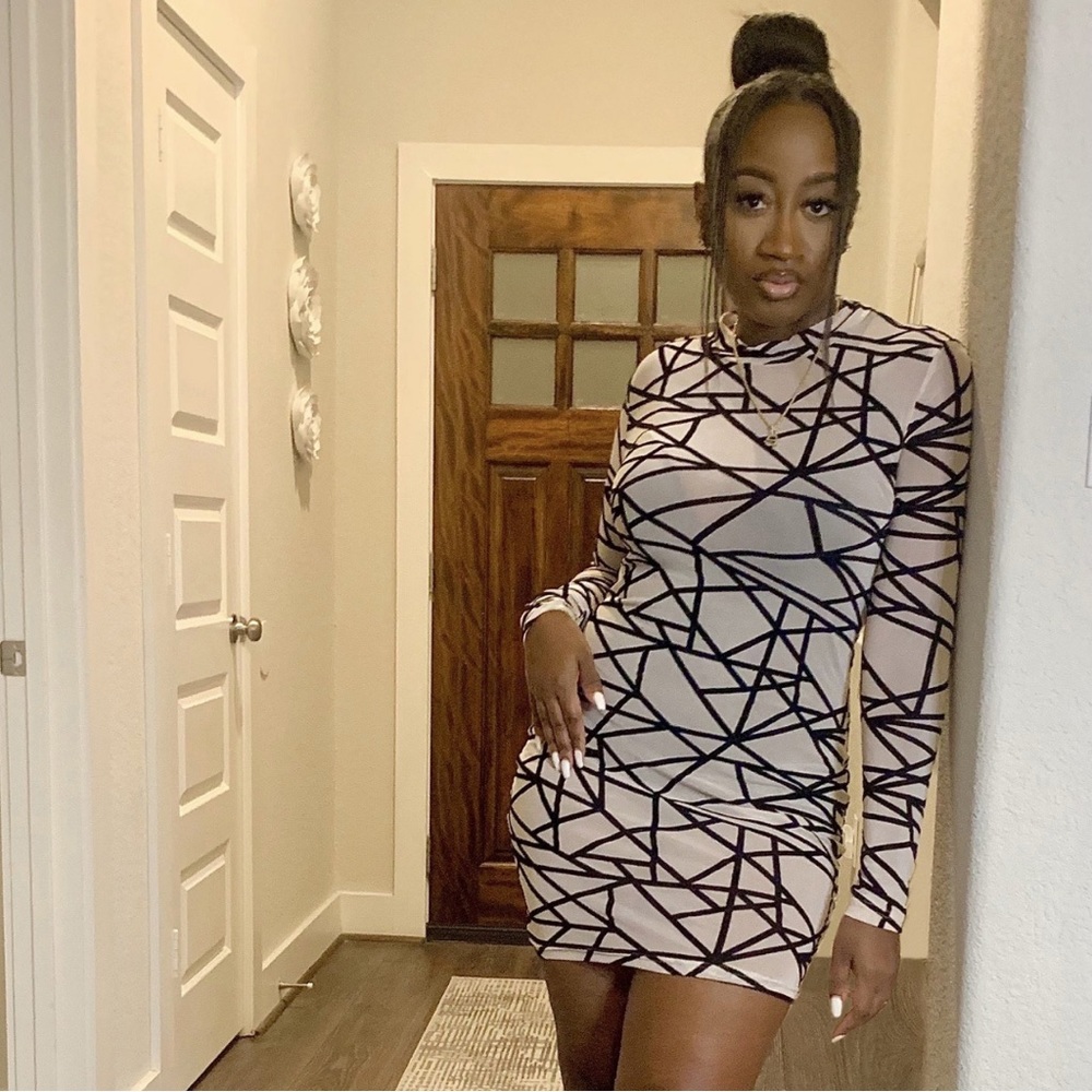 Work of Art Abstract Dress